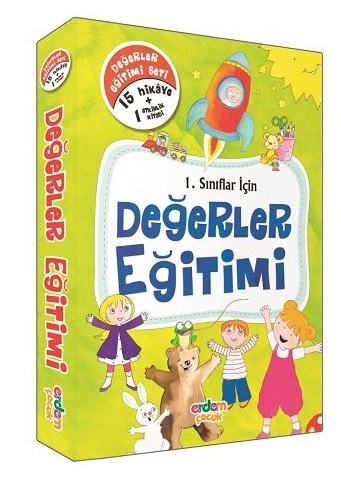 Erdem 1. Sınıf Değerler Eğitimi Hikaye Seti 15 Kitap