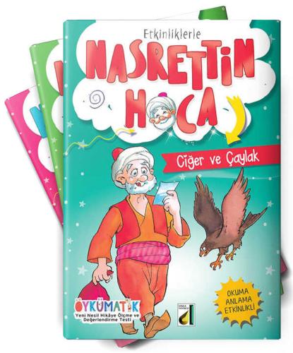 Damla 1. ve 2. Sınıf Etkinliklerle Nasrettin Hoca Hikaye Seti 6 Kitap