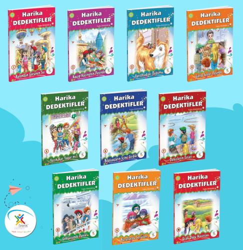 5 Renk 4. Sınıf Harika Dedektifler Hikaye Seti 10 Kitap