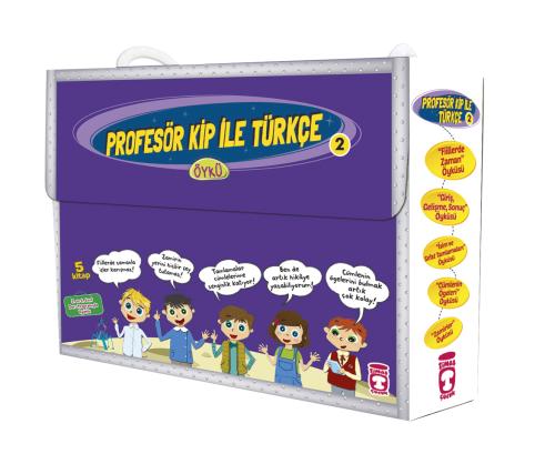 Timaş 4. 5. ve 6. Sınıf Profesör Kip İle Türkçe 5 Kitap (Set 2)