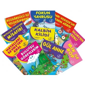 Timaş 1. ve 2. Sınıf Çoklu Zeka Geliştirici Masallar 10 Kitap