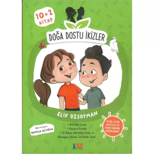 Erdem 1. ve 2. Sınıf Doğa Dostu İkizler Hikaye Seti 12 Kitap