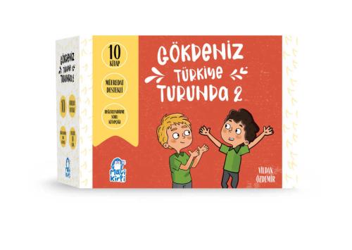 Mavi Kirpi 4. Sınıf Gökdeniz Türkiye Turunda Hikaye Seti 2 (10 Kitap)