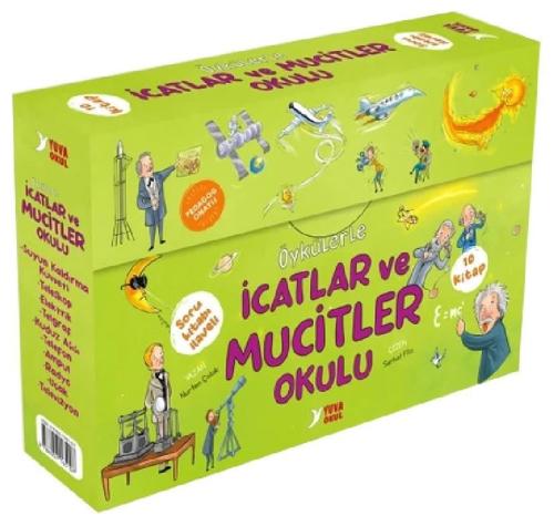 Yuva 3. ve 4. Sınıf Öykülerle İcatlar ve Mucitler Okulu 10 Kitap