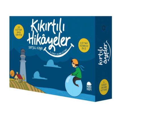 Mavi Kirpi 3. Sınıf Kıkırtılı Hikayeler Hikaye Seti (10 Kitap)