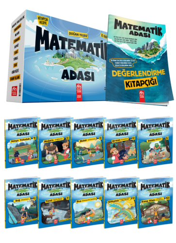 Model 4. Sınıf Matematik Adası Seti 10 Kitap