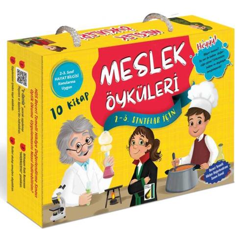 Damla 2. ve 3. Sınıf Meslek Öyküleri Hikaye Seti 10 Kitap