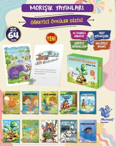 Morışık 3. Sınıf Öğretici Öyküler Dizisi (10 Kitap)