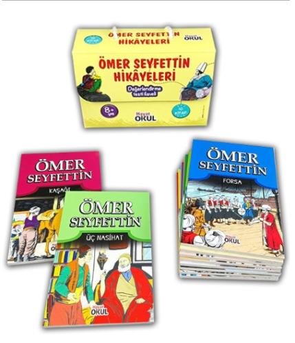 Hayat Okul 3. 4. ve 5. Sınıf Ömer Seyfettin Hikayeleri 10 Kitap Set