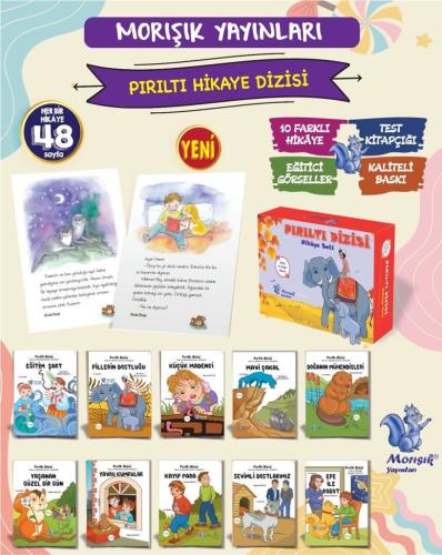 Morışık 3.Sınıf Değerler Eğitimiyle Pırıltı Dizisi 10 Kitap