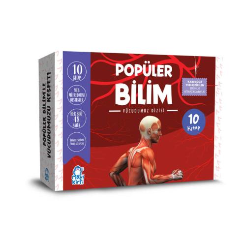 Mavi Kirpi 3. ve 4. Sınıf Sınıf Popüler Bilim Vücudumuz Hikaye Seti (1