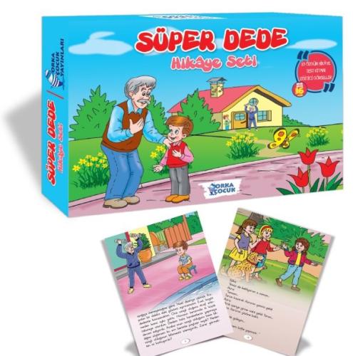 Orka 1. Sınıf Süper Dede Hikaye Seti 10 Kitap