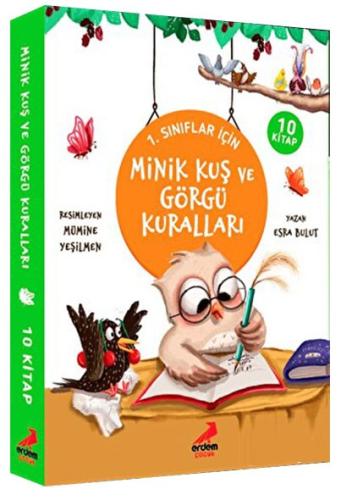 Erdem 1. Sınıf Minik Kuş ve Görgü Kuralları 10 Kitap