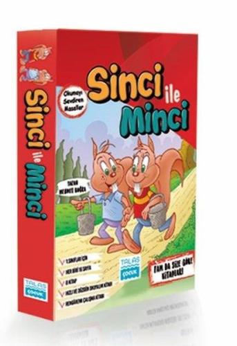 Talas 1. Sınıf Sinci ile Minci Hikaye Seti 8 Kitap